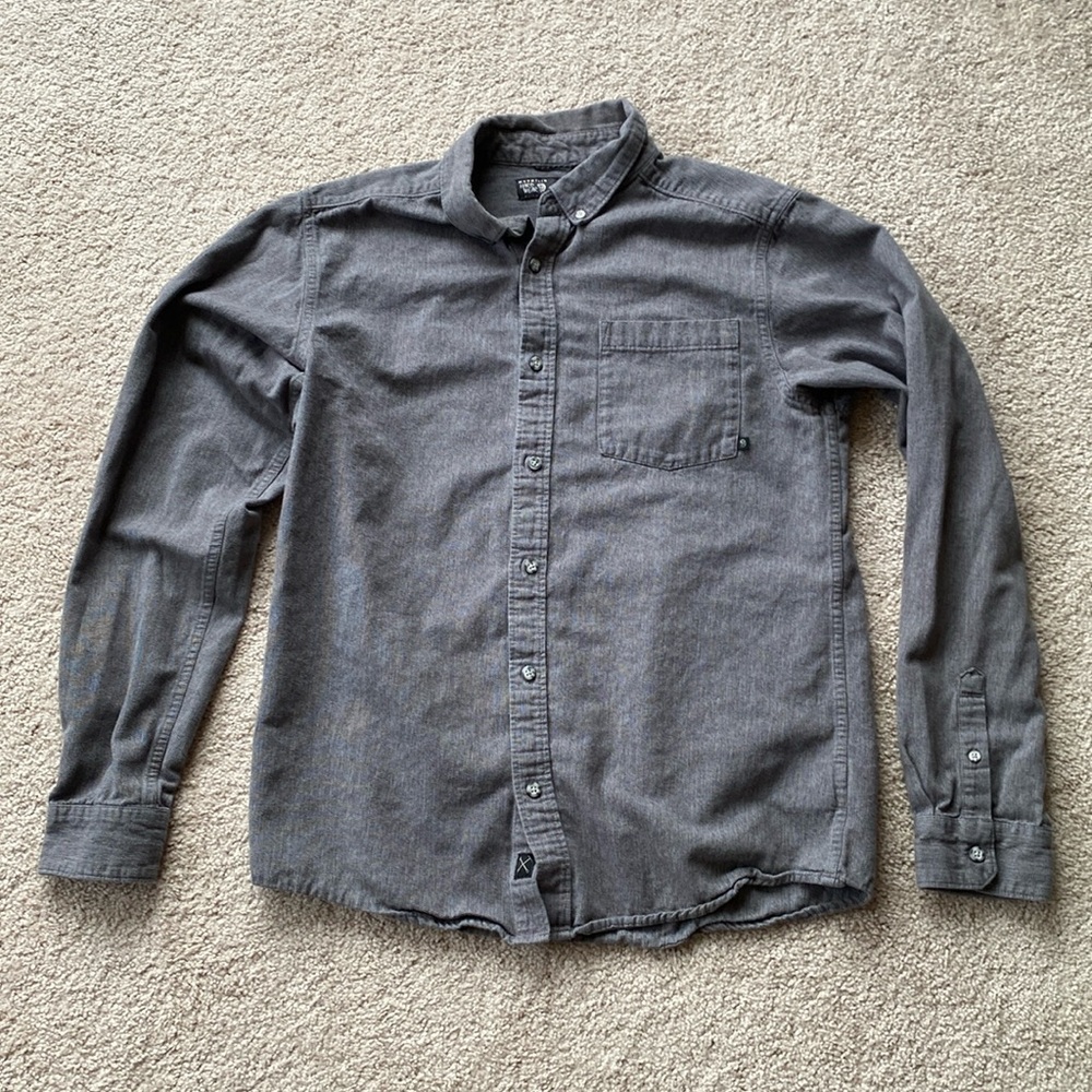 Mountain Hardwear Button Up Mens Medium